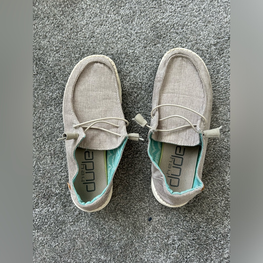 Hey Dude Beige Shoes